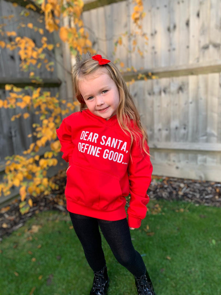 Dear santa clearance define good sweater