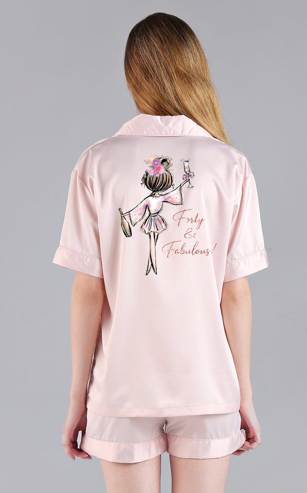 Nightwear Birthday Pajamas Plus Size Women's Milestone Birthday