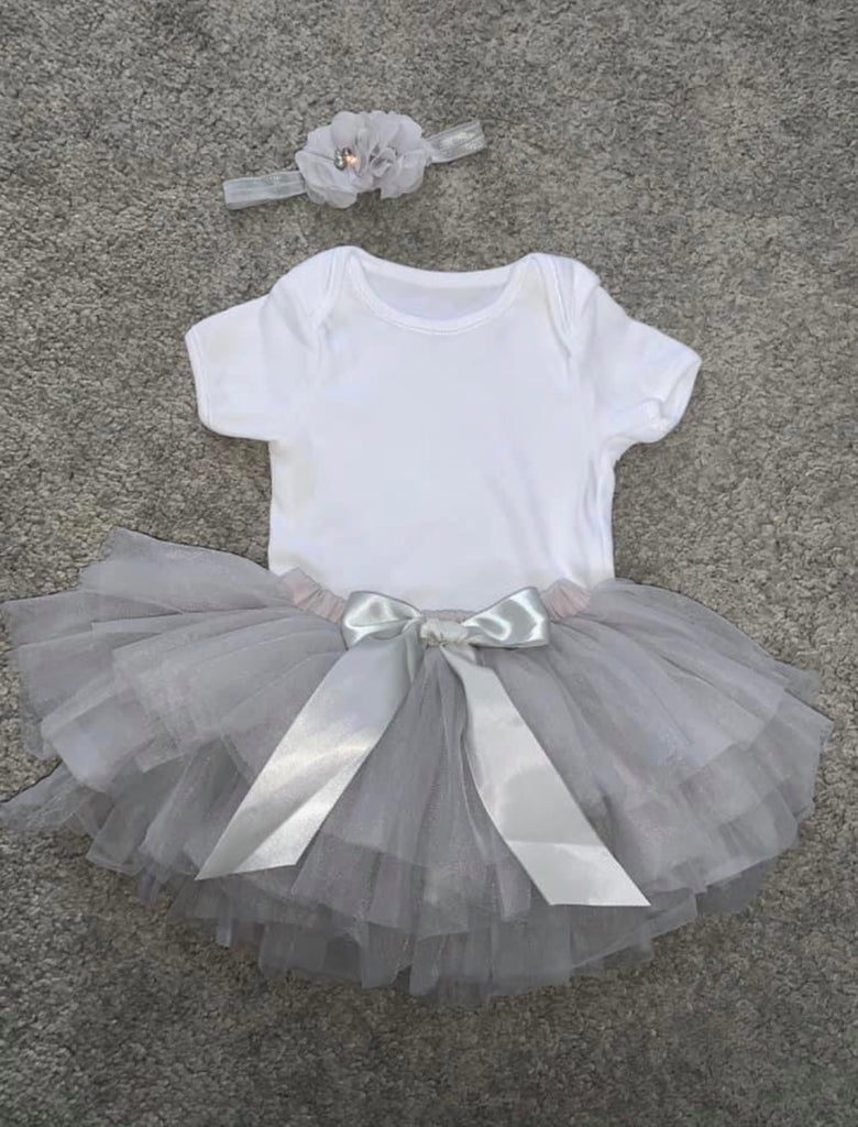 Silver tutu hot sale baby