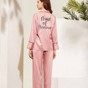 Women's Personalised PJS - Free text