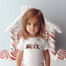 Children's Personalised Christmas theme Top