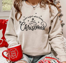 Just a Girl who loves Christmas Top - PLUS SIZE