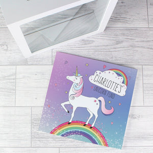 Personalised Unicorn Fund Box - Ooh Darling