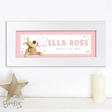 Personalised Boofle Baby Name Frame - Ooh Darling