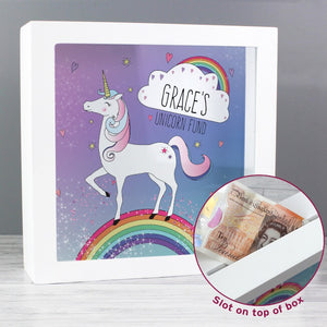 Personalised Unicorn Fund Box - Ooh Darling