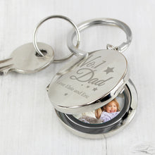 Personalised No.1 Dad Photo Keyring - Ooh Darling