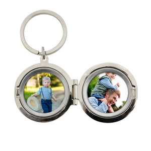 Personalised No.1 Dad Photo Keyring - Ooh Darling