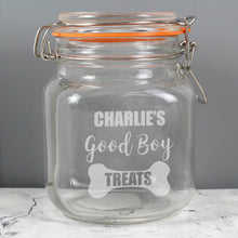 Personalised Treats Glass Kilner Jar - Ooh Darling