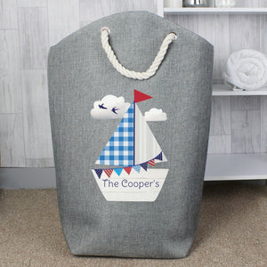 Personalised Sailboat Storage Bag - Ooh Darling