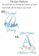 Personalised Wedding Satin PJ'S Alphabet Designs (Children's)