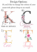 Personalised Lace Robe Alphabet Designs (ADULTS)