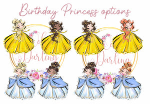 Birthday Princess Children's Satin Pj's