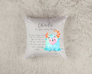 Monster Worry Cushion