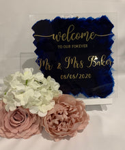 Personalised Wedding Sign - Ooh Darling