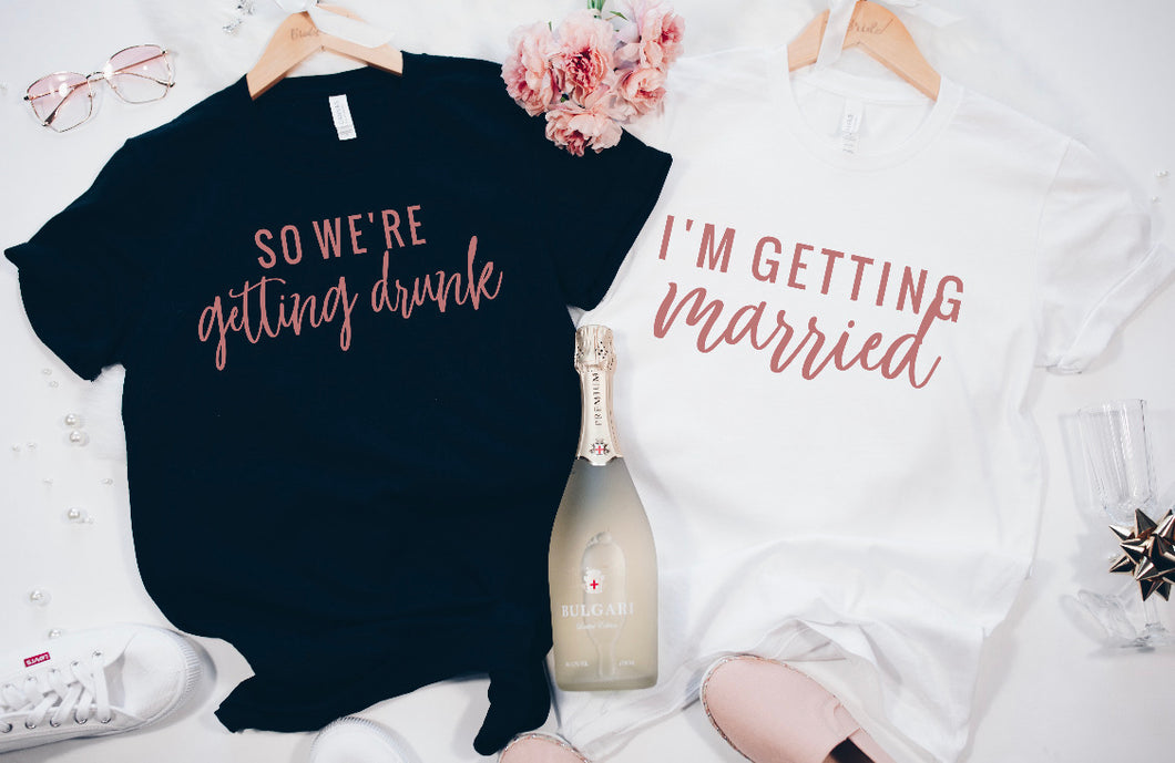 Hen Party T-Shirt - I'm Getting Married
