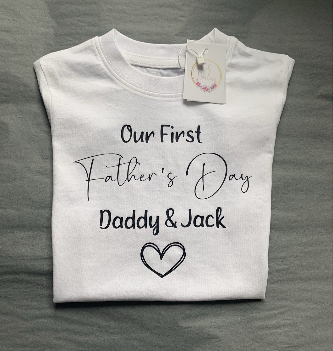 Our First Father’s Day T-shirt