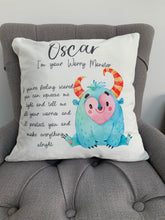 Monster Worry Cushion