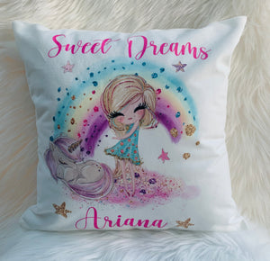 Personalised Sweet Dreams Cushion