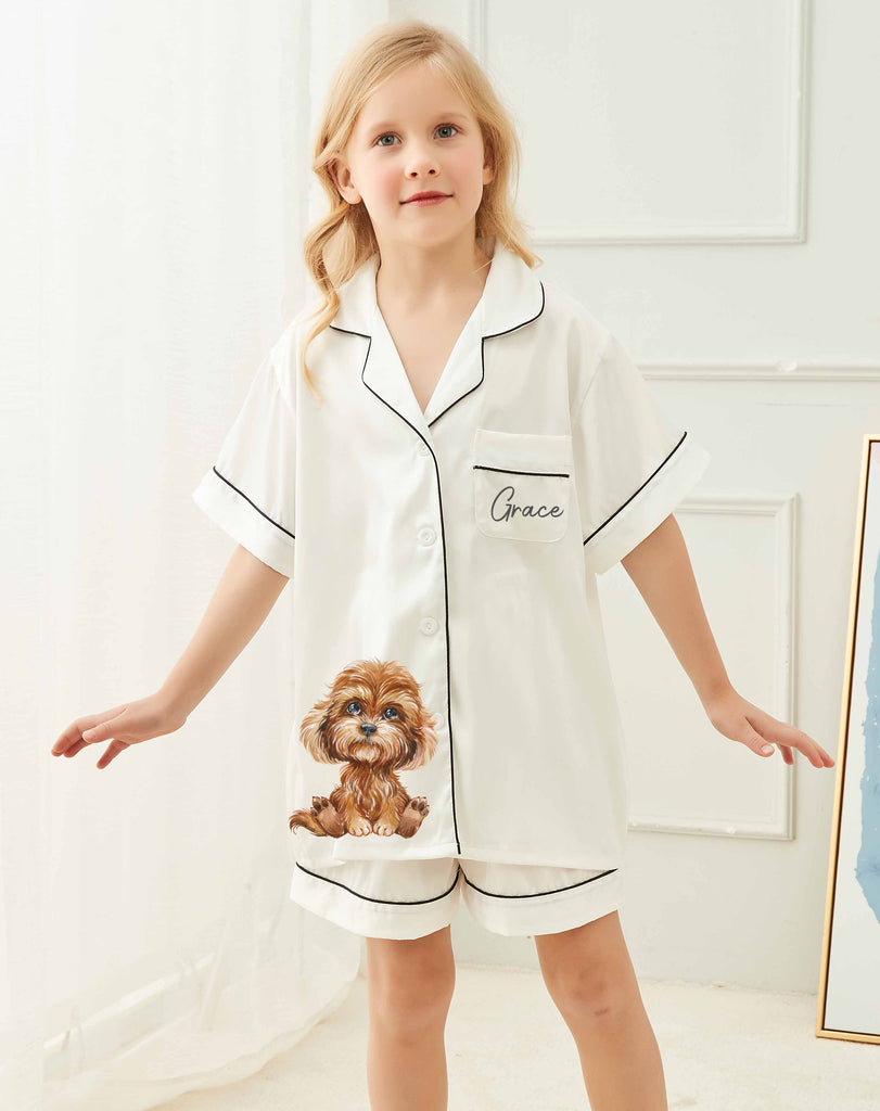 Personalised Dog Children's Satin Pj's - Cockapoo – Ooh Darling