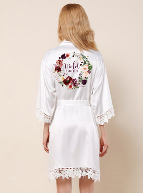 Personalised Lace Robe (ADULTS)